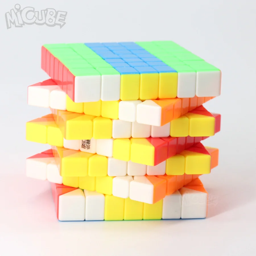 7x7 куб Yongjun Yufu 7 слойный скоростной кубик головоломка без примесей магический для