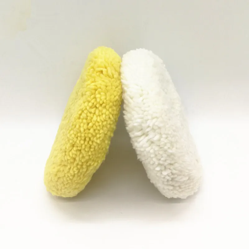 

7 200mm Double-Sided Waxing Glazing 80% Wool Discs Wool Polishing Wheel Buffing Pad