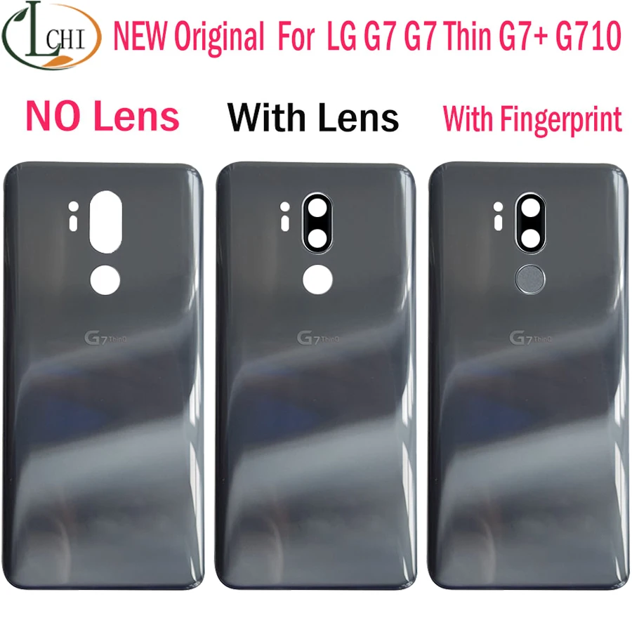 Новое оригинальное стекло для LG G7 ThinQ крышка батареи дверь + G710 G710EM задний корпус