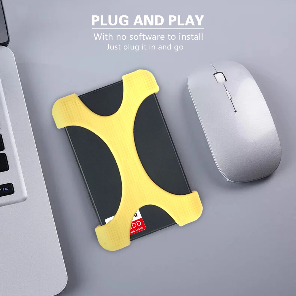 Внешний жесткий диск TWOCHI USB3.0 SATA портативный HDD совместим с/Xbox 360/PS4/Mac/планшетами/ПК