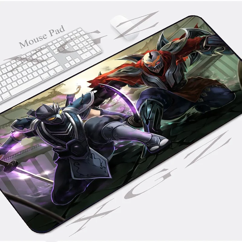 Большой игровой коврик XGZ для компьютерного стола с аниме братьями на заказ