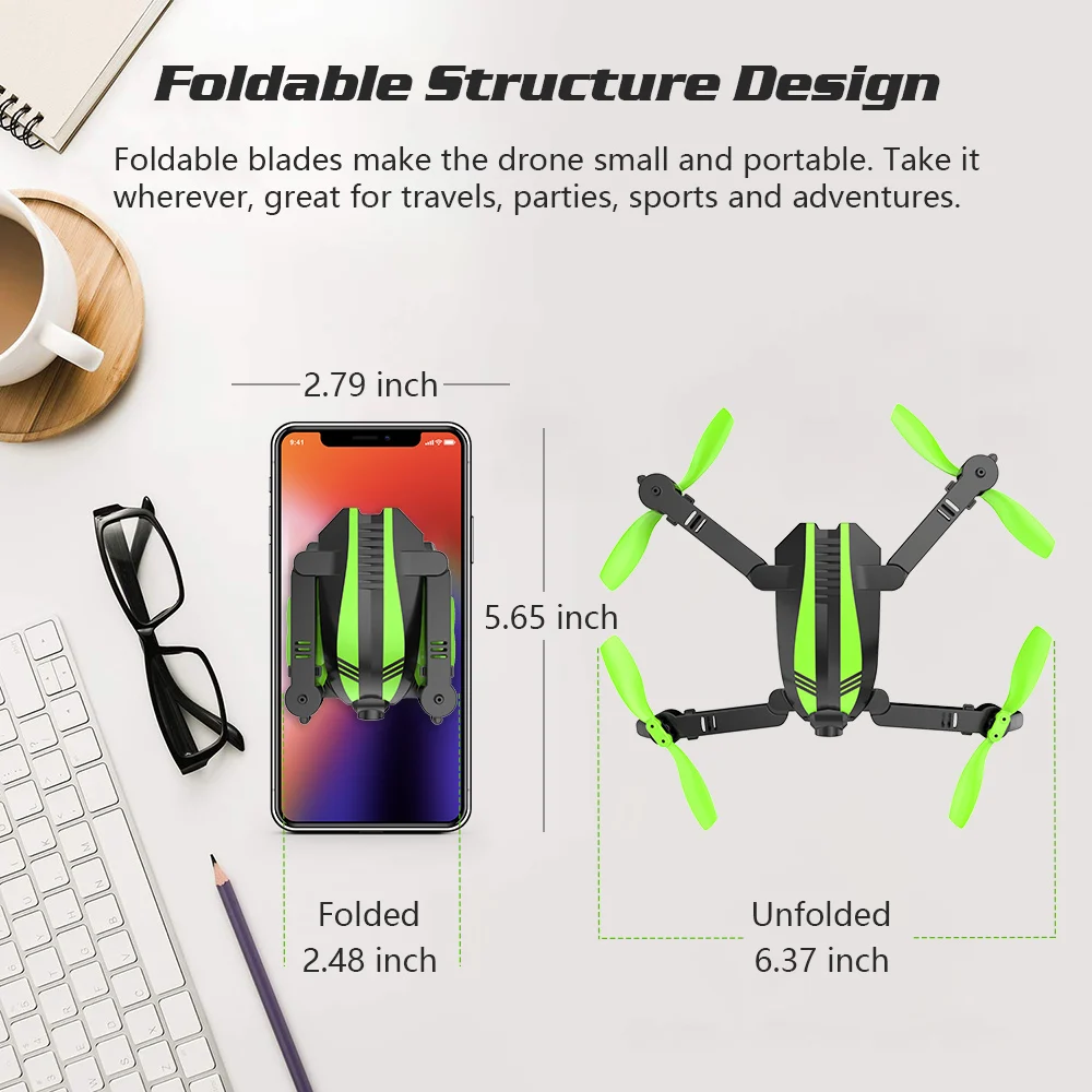 Универсальный Дрон SPYDER-X Квадрокоптер Дрон Радиоуправляемый вертолет wifi FPV складной Квадрокоптер селфи Дроны с камерой HD мини Дрон X Pro