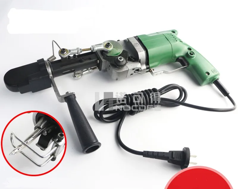 Электрический ковроткачество пистолет Ручной Ковер Прошивная машина