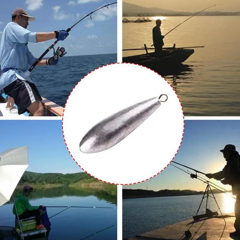 10 шт./компл. комплект грузил с открытым зажимом для рыбалки зажим снасти круглым