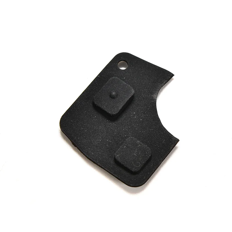 

1 шт. Новый черный цвет 2 кнопки дистанционный ключ аксессуары брелок Ремонтный комплект переключатель резиновая прокладка для Toyota RAV4 Corolla ...