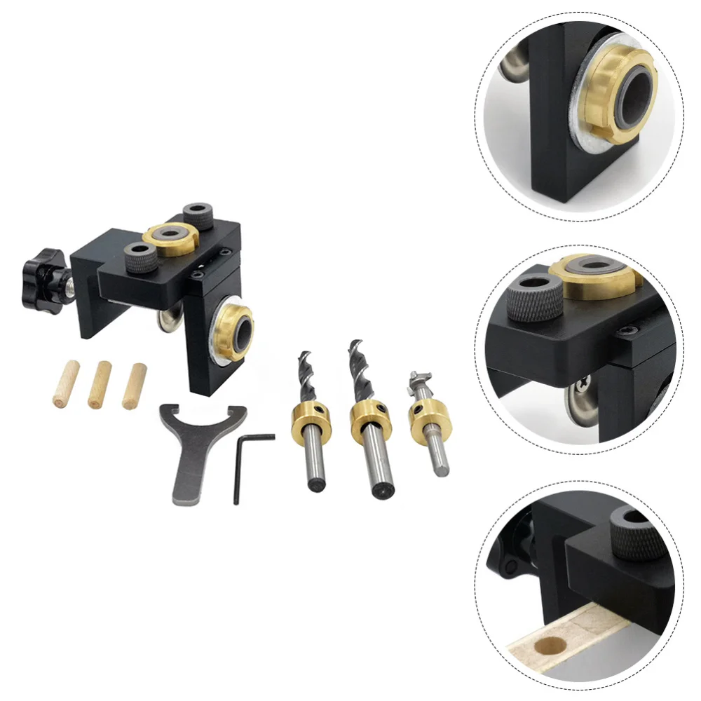 

1 set of Practical Punch Locator Durable Drilling Positioner Template Tool