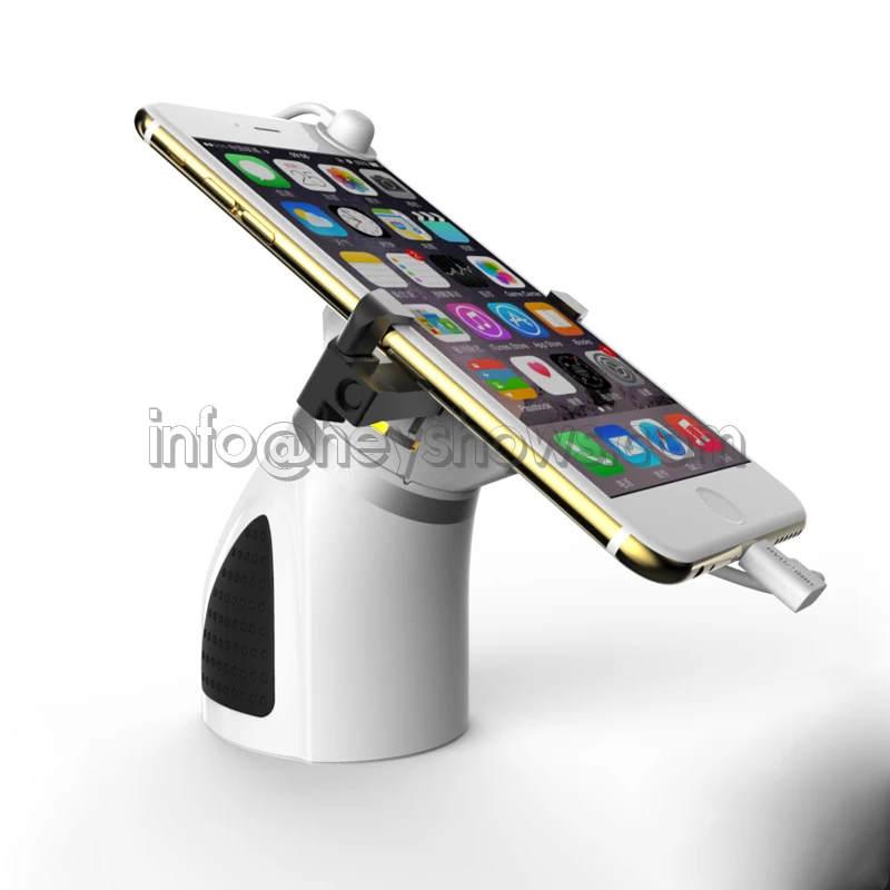 Smart Phone Security Display Stand Iphone Ipad Burglar Alarm Mobile Cell Phone Anti-Theft Holder With Charging For Phone/Tablet