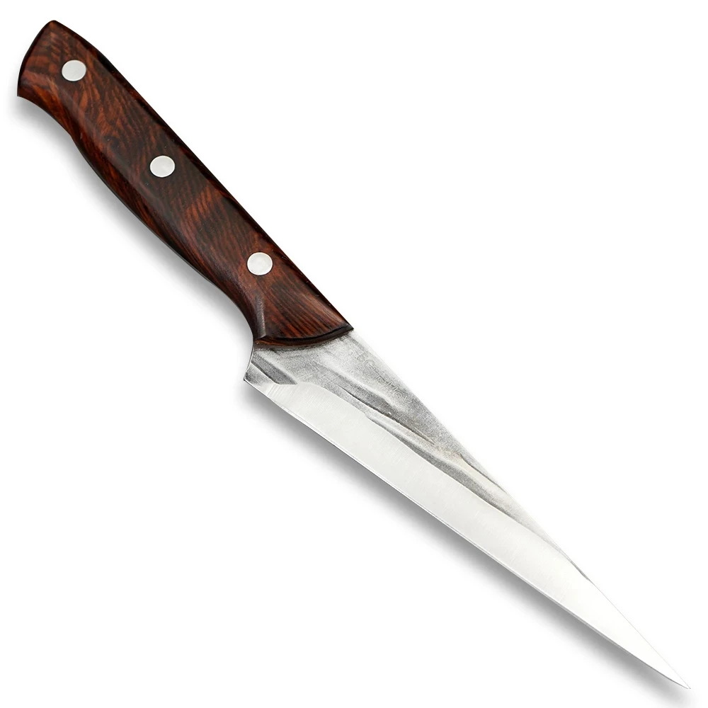 

Handmade Forged 5Cr Steel Food Carving Knife Kitchen Knives Vegetable Fruit Platter Knife Chef Main Knife Utility Knives