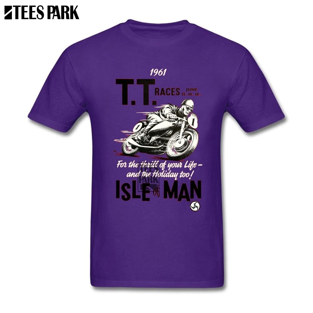 Футболки топы одежда Isle Man TT футболки для мужчин с короткими рукавами принтом