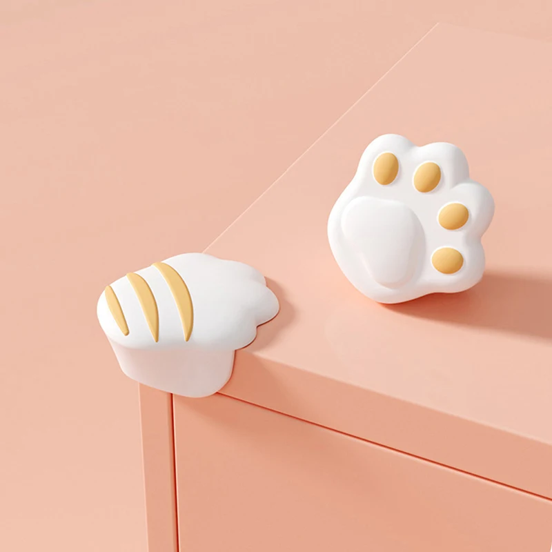 

2Pcs Cartoon Silicone Table Corner Protection Anticollision Edge Corners Safety 100% brand new and high quality