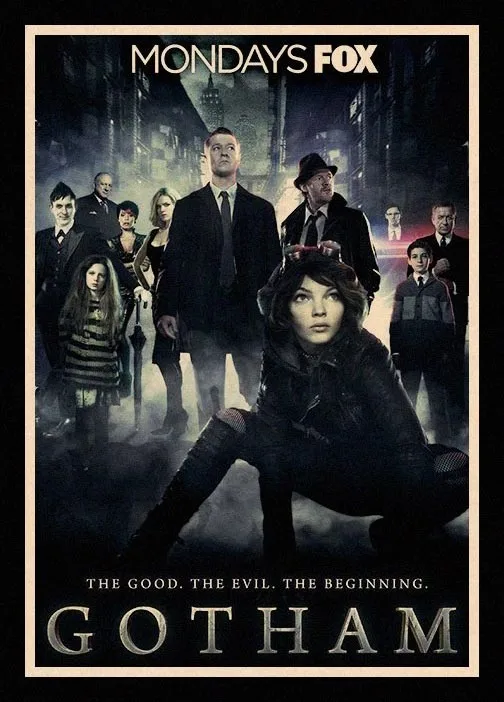 Отличные винтажные постеры JL с главой Готэм для дома/бара/гостиной Декор