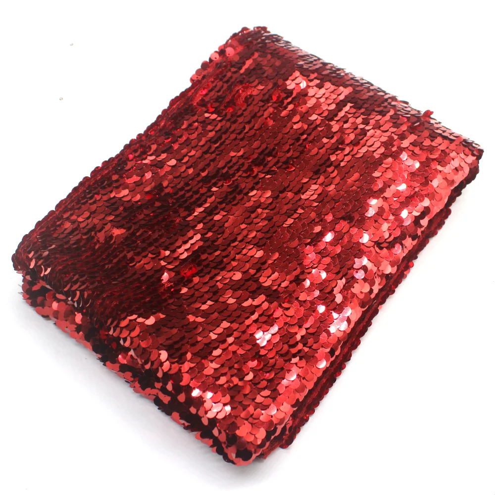 Красная ткань с блестками для танцевальных платьев кружевная темно красная