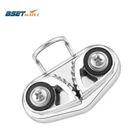 stainless steel 316 cam cleat with wire leading ring boat cam cleats matic fairlead marine sailing sailboat kayak canoe pilates