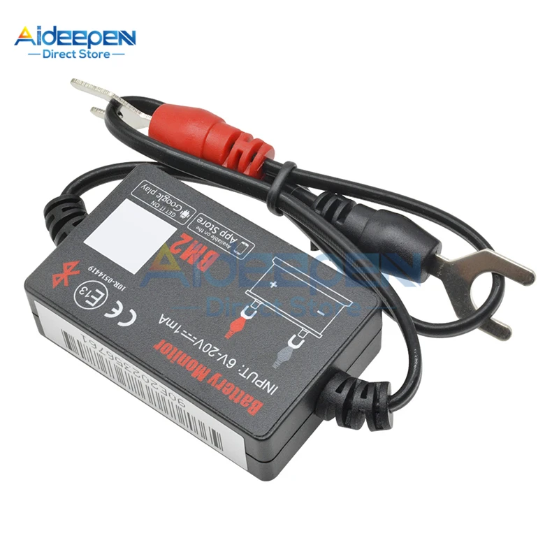 Bluetooth 4 0 12V батарея тестер er монитор аккумулятора автомобильный аккумулятор