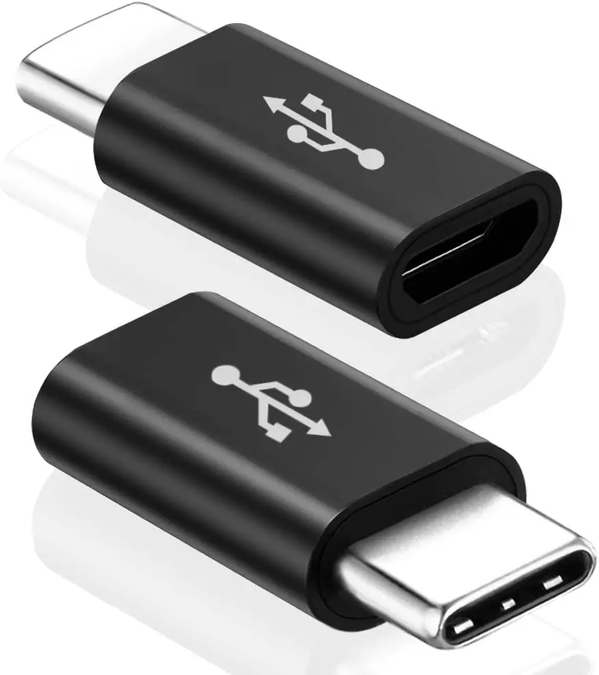 2 шт./упаковка, адаптер USB Type-C на Micro USB