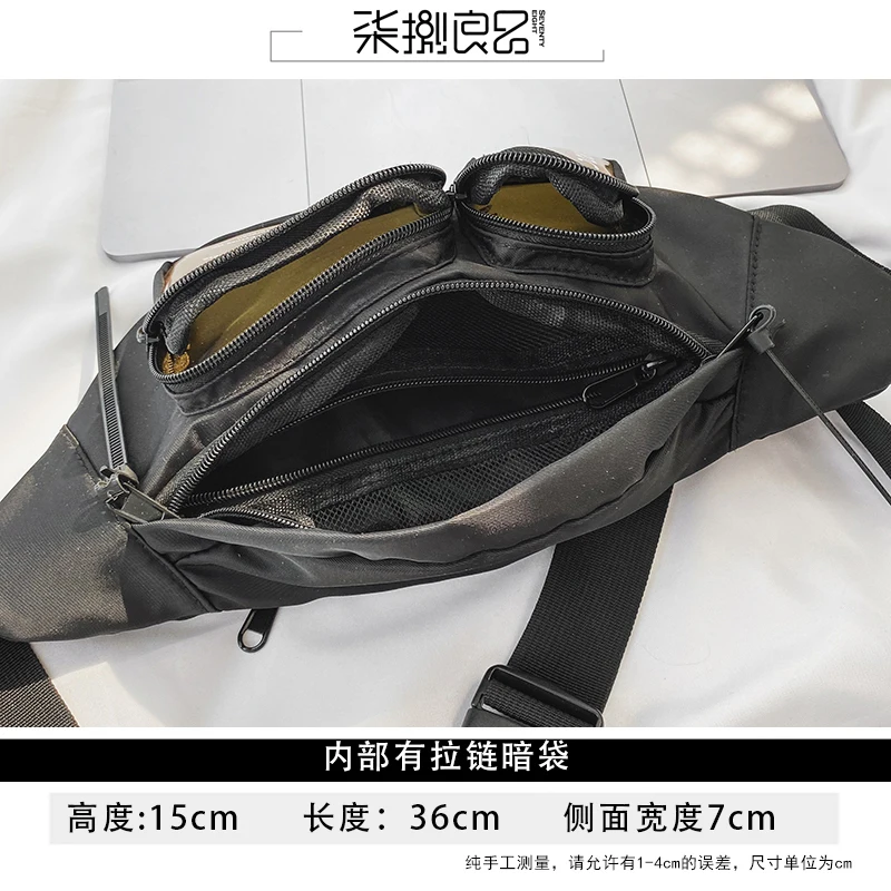 comprar Mochila Pequena Transparente De Marca Maré, Bolsa Esportiva Para Peito, Hip-hop, Personalidade Feminina, Bolsa De Cintura