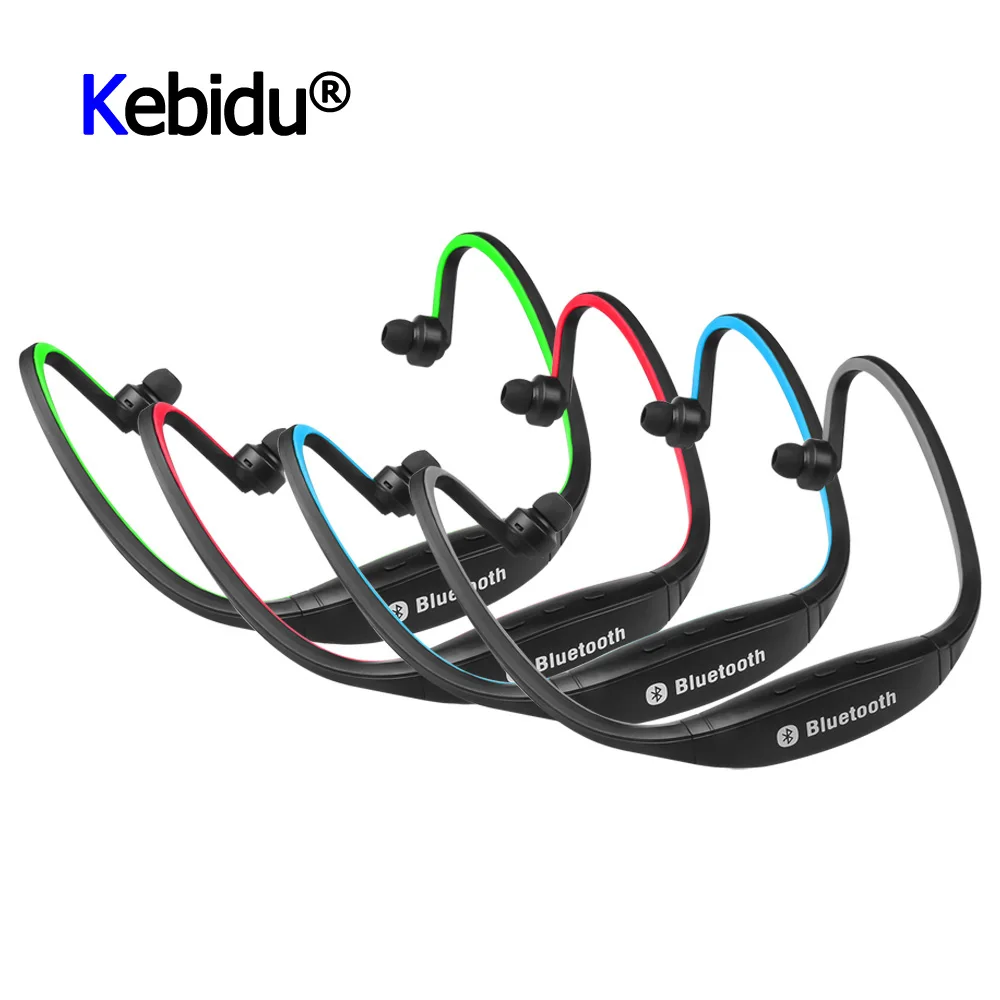 Спортивные Bluetooth наушники Kebidu S9 гарнитура Handsfree для бега стереонаушники iphone xiaomi