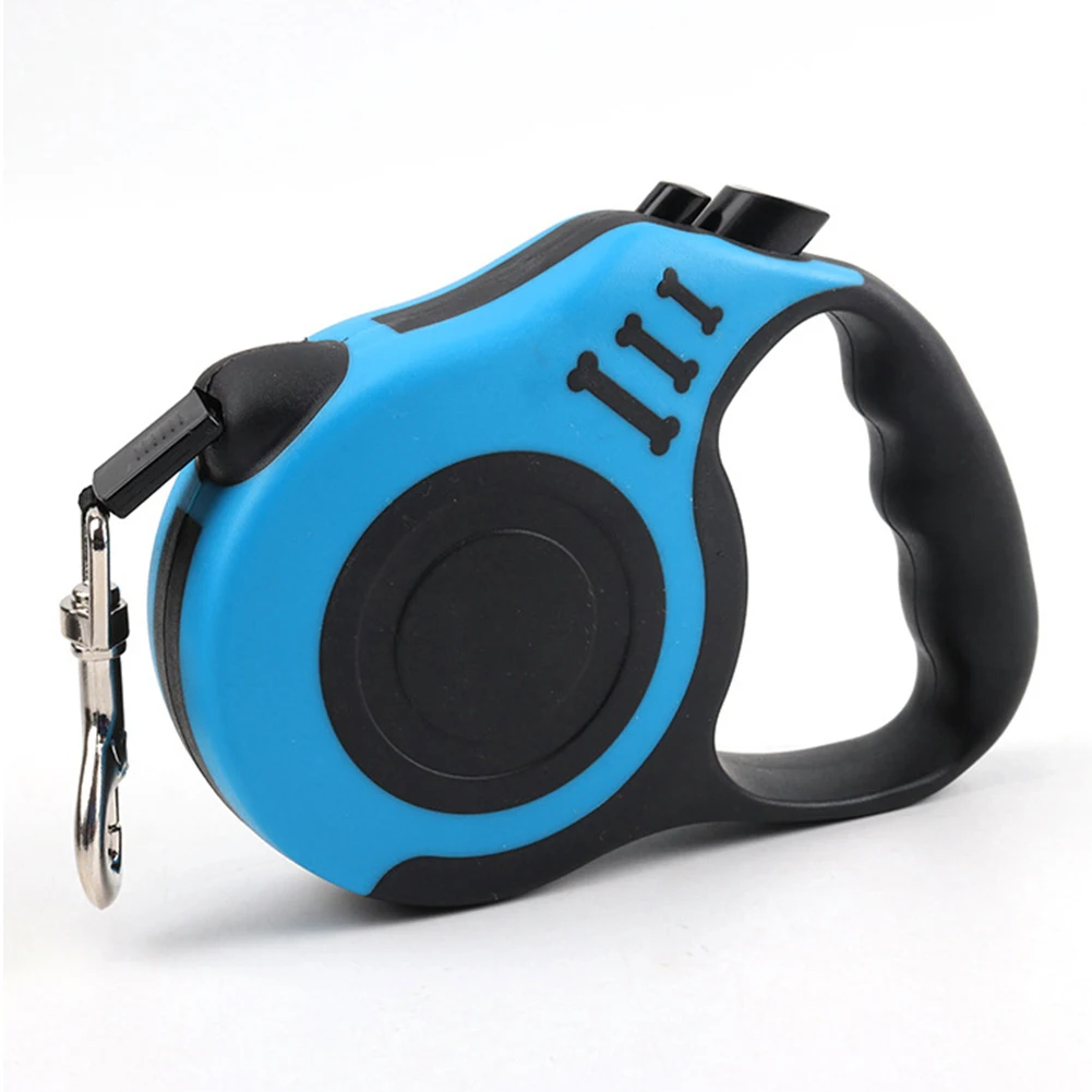 Автоматический гибкий поводок для собак 3/5 м выдвижная рулетка щенков кошек