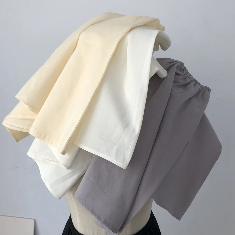 Платье комбинация женское однотонное из чистого хлопка пикантное нижнее белье