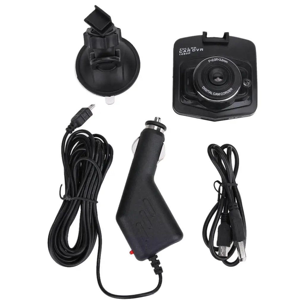 

Мини-камера GT300 1080P Mini DV видеорегистратор G-sensor, черный