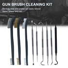 Новинка, для возраста от 9 шт. Палочки и комплект чистящих щеток комплект с 3 кисти 6 Dual-заканчивается Палочки s многофункциональная Автомобильная Детализация чистящее средство аксессуары