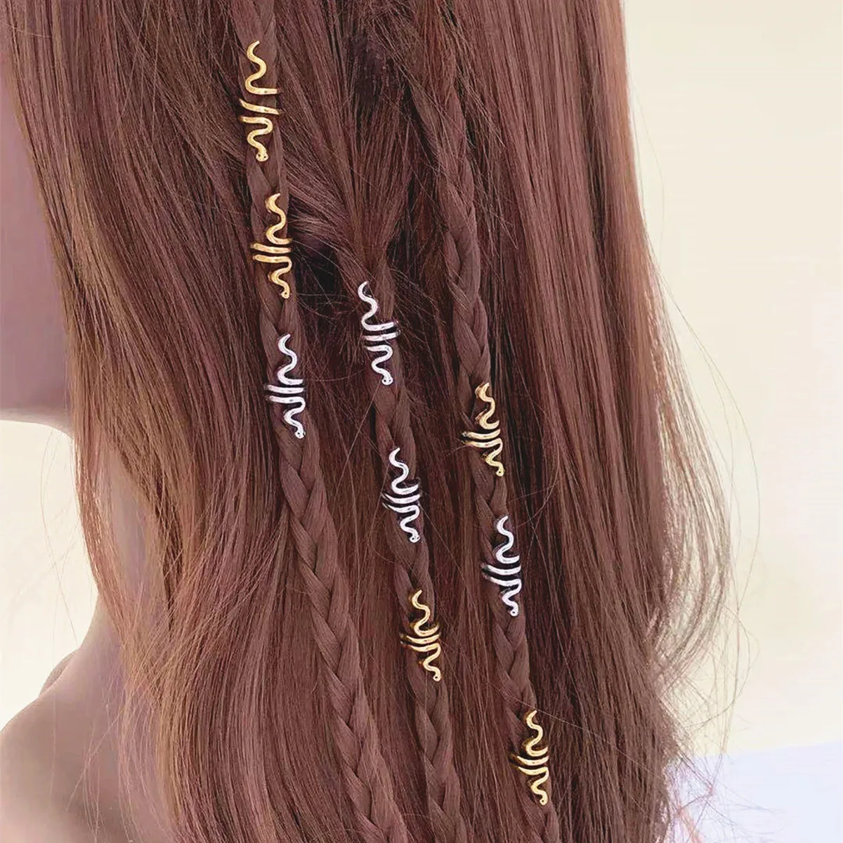 

YWZIXLN Hot Sale 3pcs/lot Vintage Snake Shape Cute Hair Hairpins Female Hair Styling Accessories H039