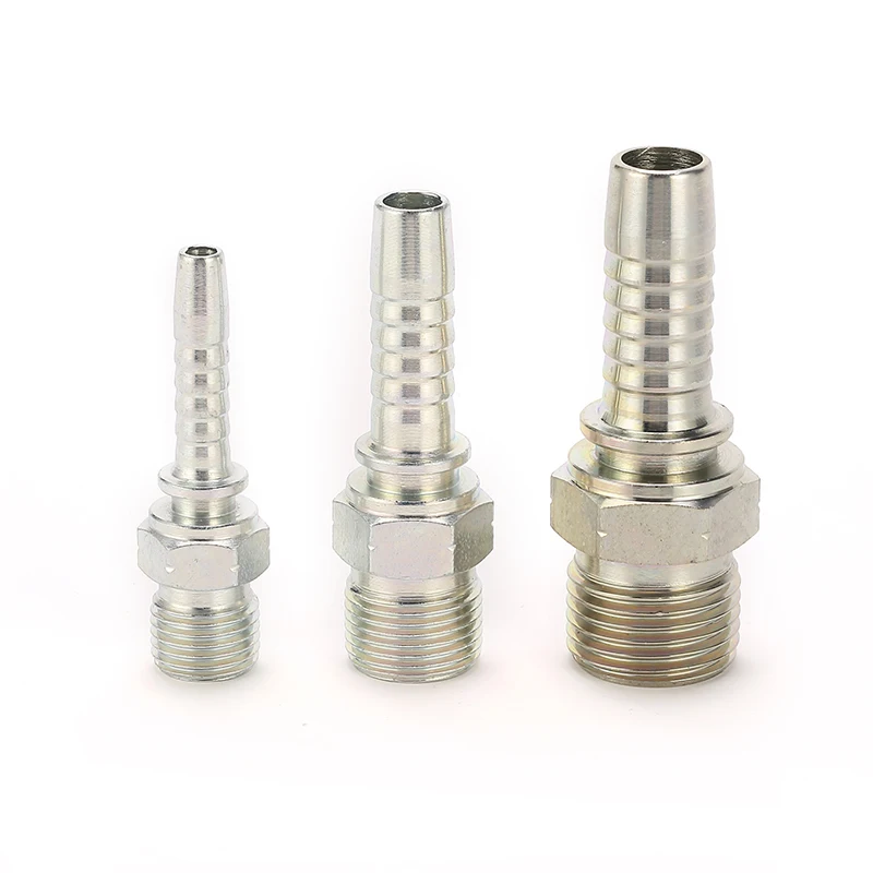 100 шт. 12611-10-10 BSP резьба G5/8 ''хвостовик шланга 5/8'' штекер 60 ° конусный