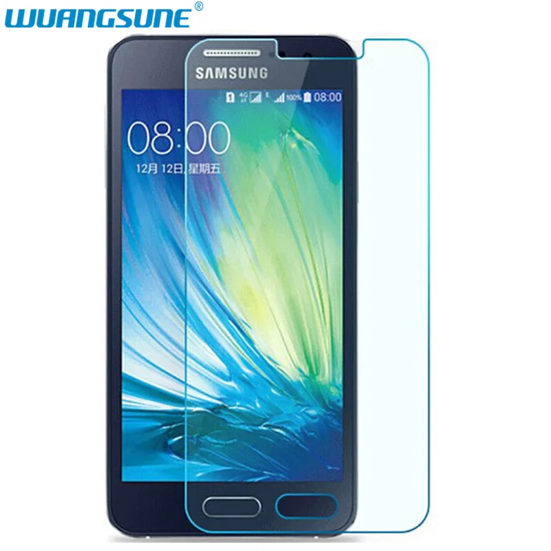 Защитная пленка для Samsung Galaxy A3 2016/2017/2018 из закаленного стекла | Мобильные телефоны