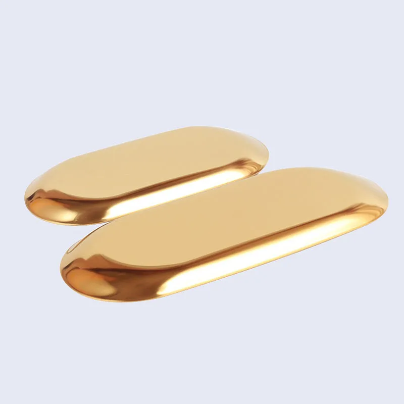 Бесплатная настройки Нержавеющая сталь лоток для хранения розового цвета: