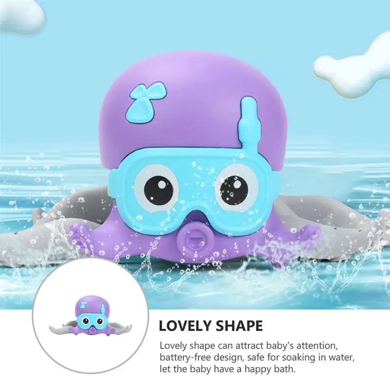 

Crawling Octopus Shower Toy Interesting Octopus Plaything Kids Shower Toy