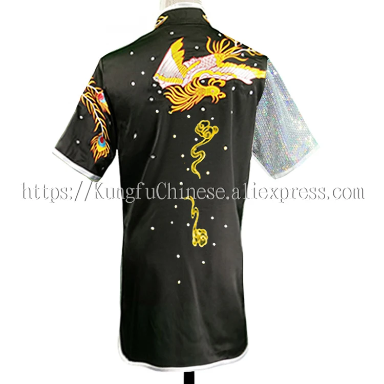 Форма для кунг-фу в китайском стиле с вышивкой Феникса |