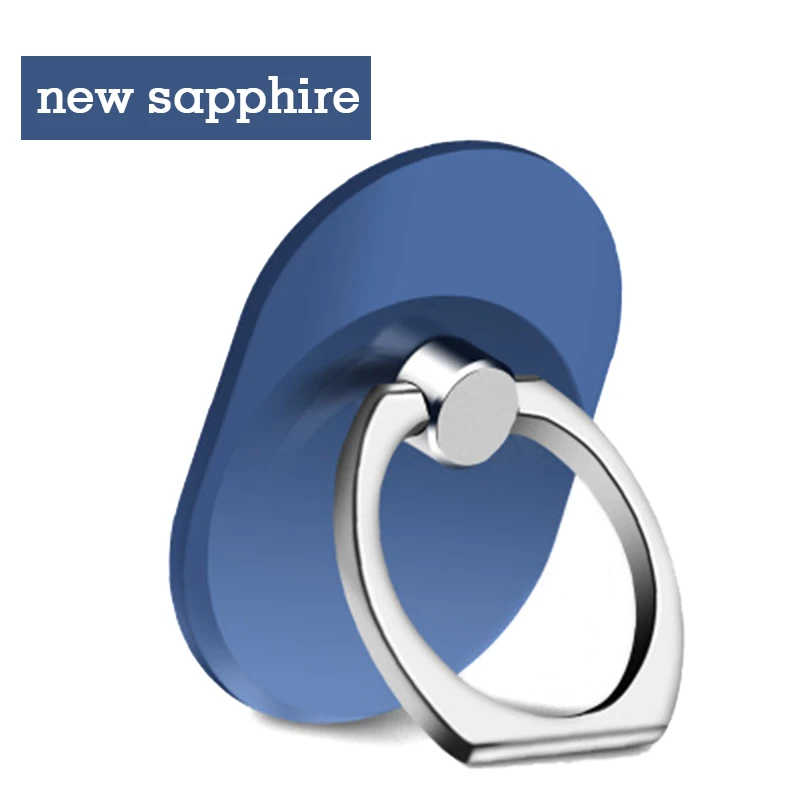 New sapphire Круглый Многофункциональный Автомобильный держатель для телефона с кольцом и пряжкой, мобильный чехол для телефона, кронштейн для смартфона и кольцо планшета, держатель для телефона, аксессуары для телефона - Цвет: New sapphire