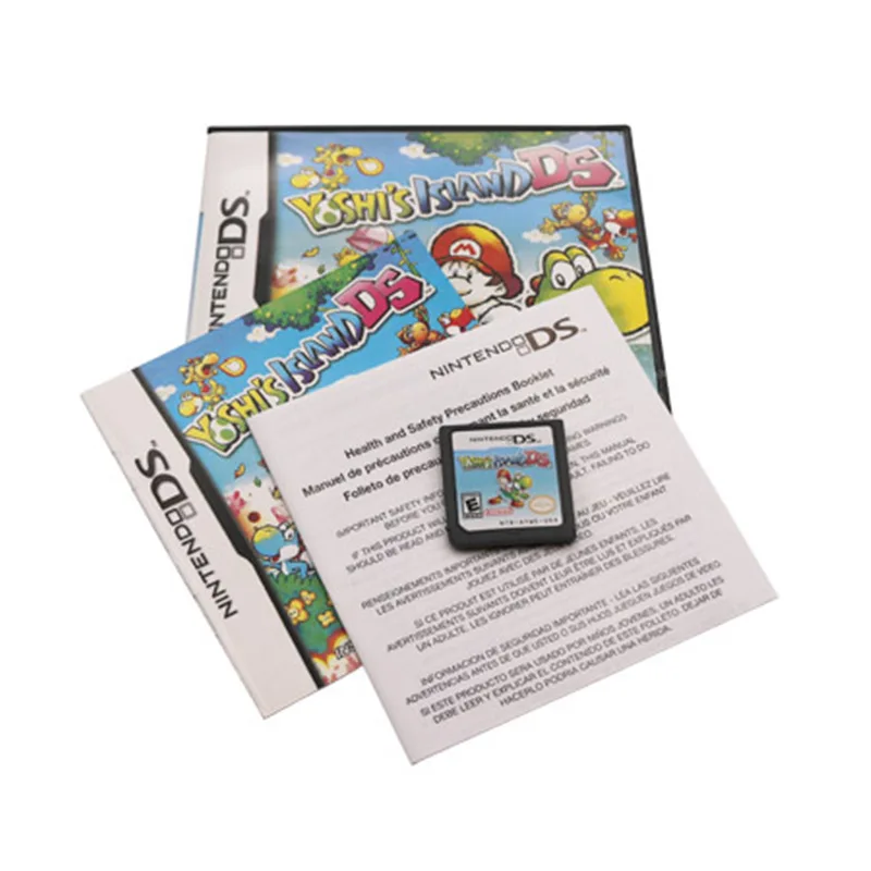 Картридж DS для видеоигр карта Yoshis Island ds Nintendo детская игрушка рождественский