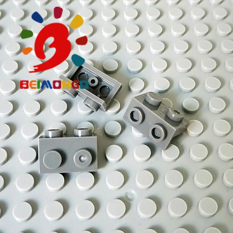Бесплатная доставка! Конструктор BEIMONGO угловая пластина * 1x 2/1x2*100 шт. кронштейн