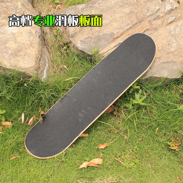 

Professional Skateboard Deck Natural Teenagers Street Skateboard 4 Wheel Rullebrett Skate Board Accessories BK50HB