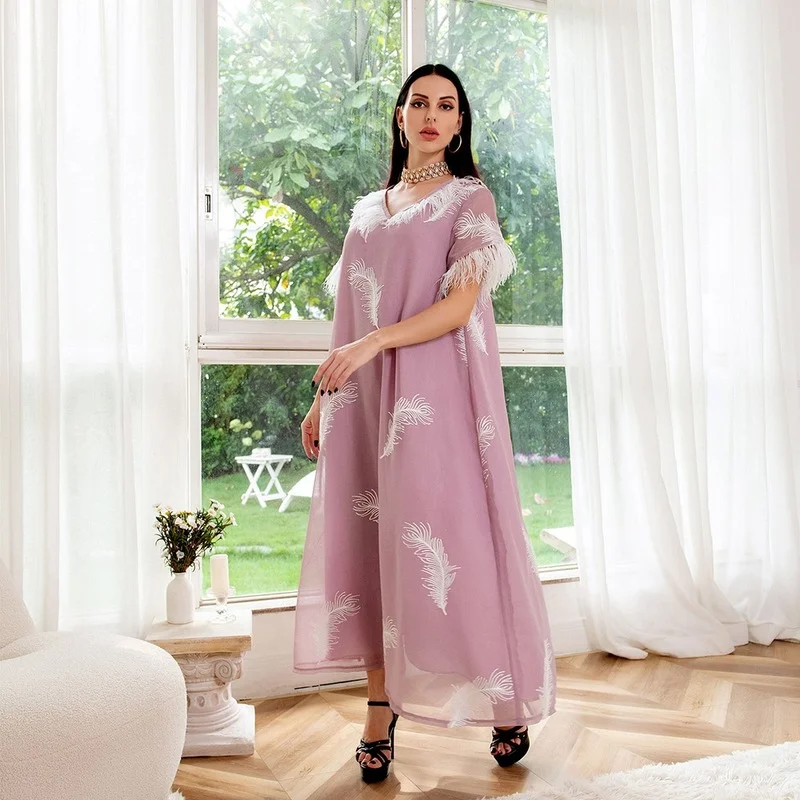 Kaftan Abaya Dubai Saudi Pakistani Turkey Islam Arabic Muslim Hijab Dress For Women Caftan Marocain Robe Longue Femme Musulmane