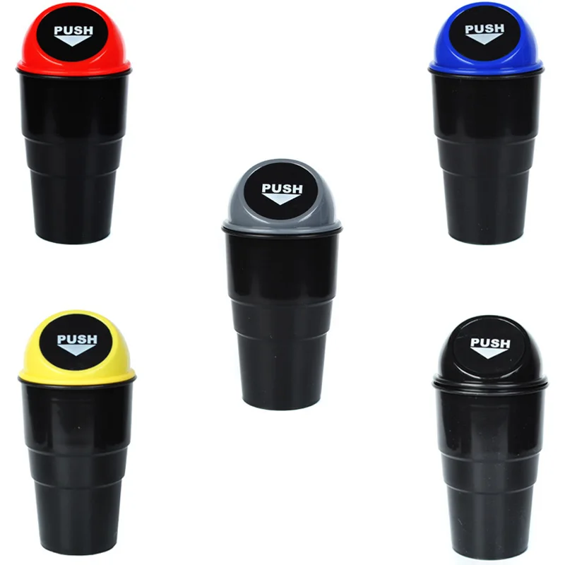 

Car Trash Bin Garbage Can Autobiles For Car Dustbin Box Waste Rubbish Basket Bin Organizer Storage Holder Bag Auto Accessories