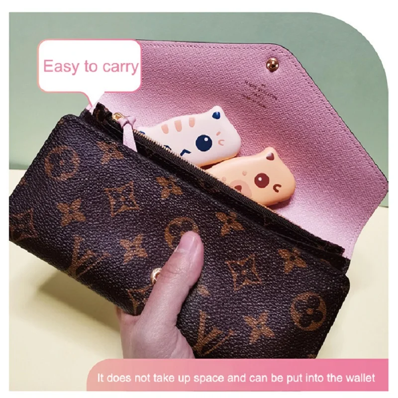 Portable Power Bank 800mAh Mini Cute Powerbank With LED Night Light Small External Type-C Phone Charger