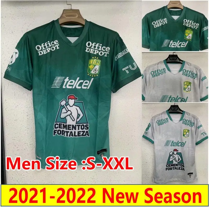 

21 22 Mexico Liga MX Leon Soccer Jerseys COMMEMORATIVE Home Away mexician league Sosa Macias Leonardo Ramos 2021 2022 football s
