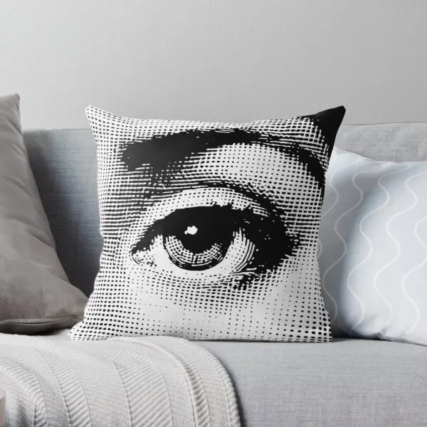 

Lina Cavalieri Left Eye Printing Throw Pillow Cover Home Bed Case Bedroom Soft Car Comfort Wedding Office Pillows not include