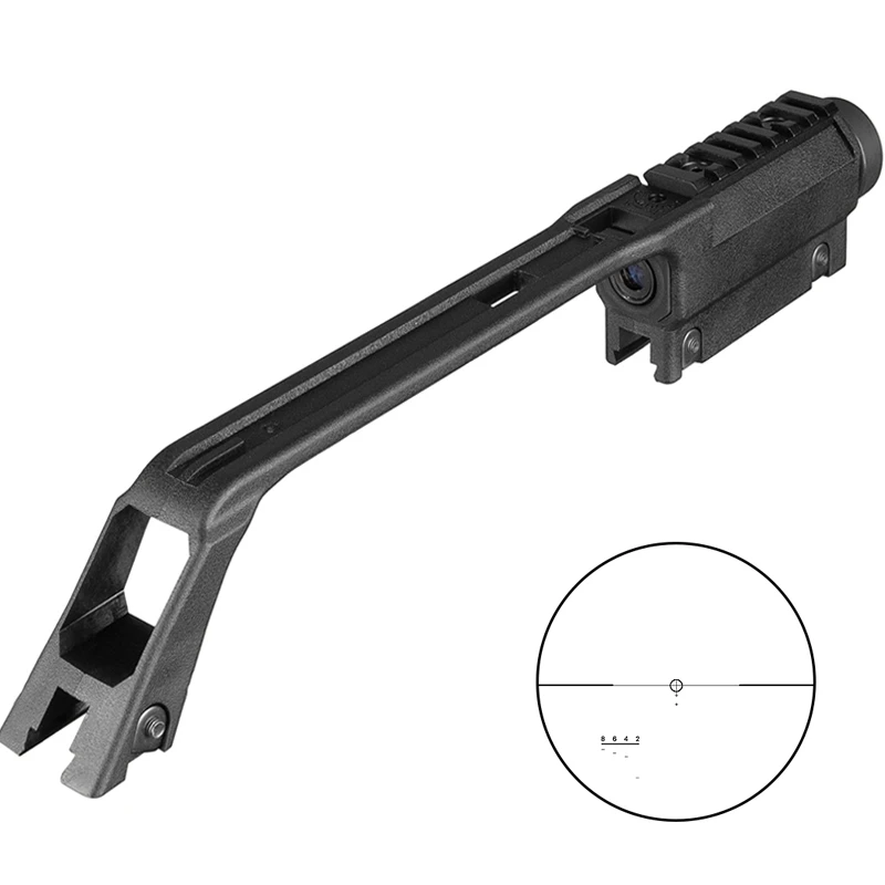

Новинка, тактический прицел 3,5x20 G36, длинный прицел для MP5, металлический прицел, планка Вивера, крепление для прицела, базовая рукоятка для ох...