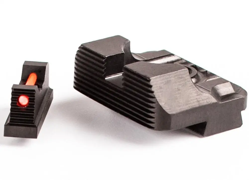 Оптоволоконный передний прицел Glock.230/задний боевой Glock Sight v3 черный|Аксессуары