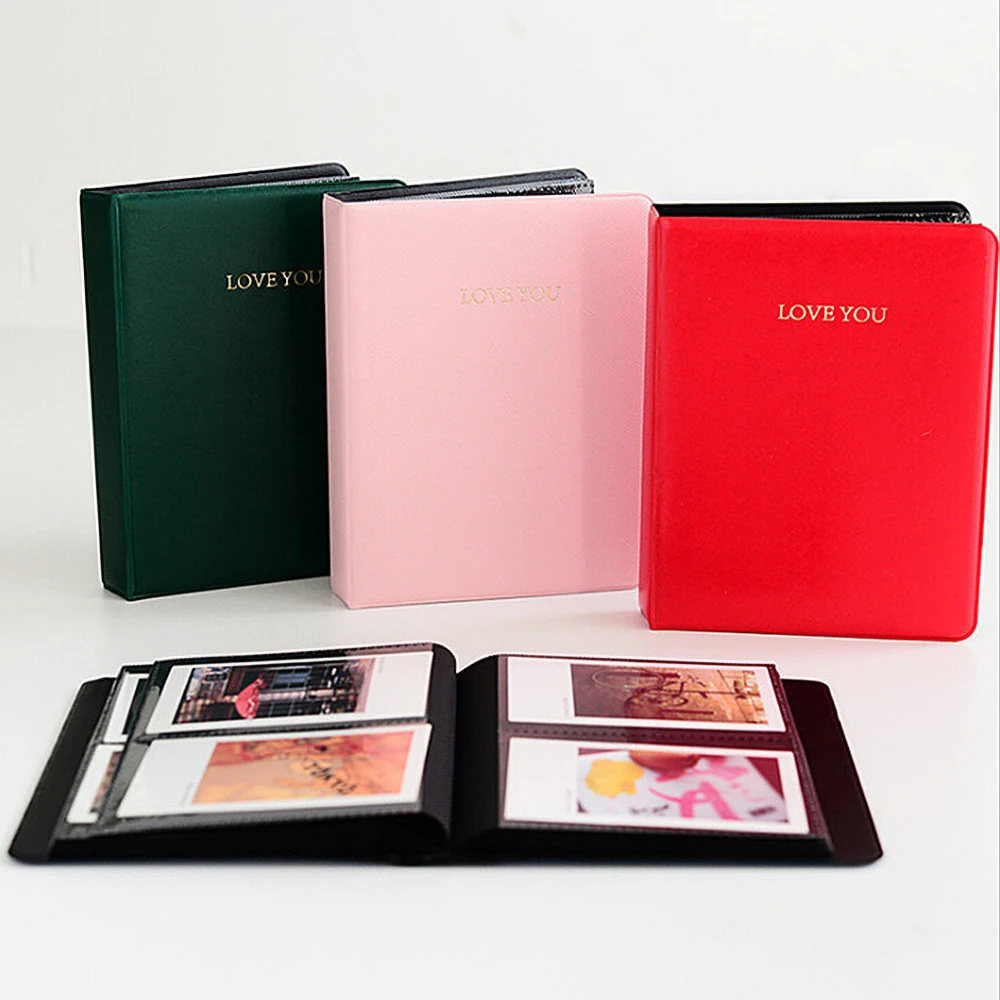 Сумка для хранения фотографий фотоальбомов Instax Film 8 Mini чехол мгновенных 3 дюйма 64