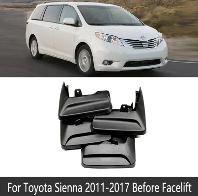 

Автомобильные брызговики для Toyota Sienna XL30 2011 ~ 2019 2012 2013 2014 2015 2016, брызговики, брызговики на крыло, автоаксессуары