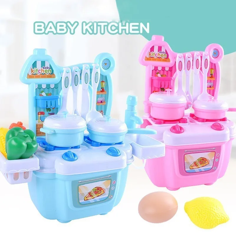 Детская мини-имитация кухни пластиковые игрушки для ролевых игр детские с