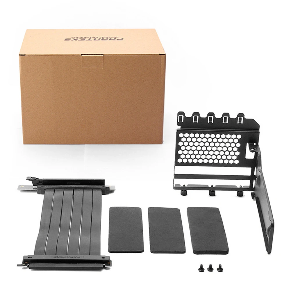 

2021 New Extension Line Computer Vertically Card Set Suit Slot Mount GPU Riser Cable 7 Slot Mount PCI-E for Desktop