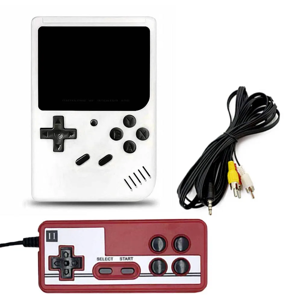 Ретро портативная мини портативная игровая консоль 8-Bit 2,8 дюймов цветной ЖК-дисплей Детский Цветной игровой плеер встроенные 400 игры - Цвет: as the photo