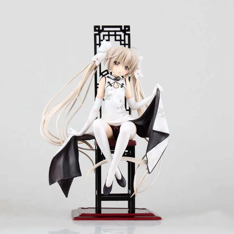 

Аниме Yosuga No Sora Kasugano Sora белая экшн-фигурка из ПВХ Коллекционная модель кукла игрушка 22 см