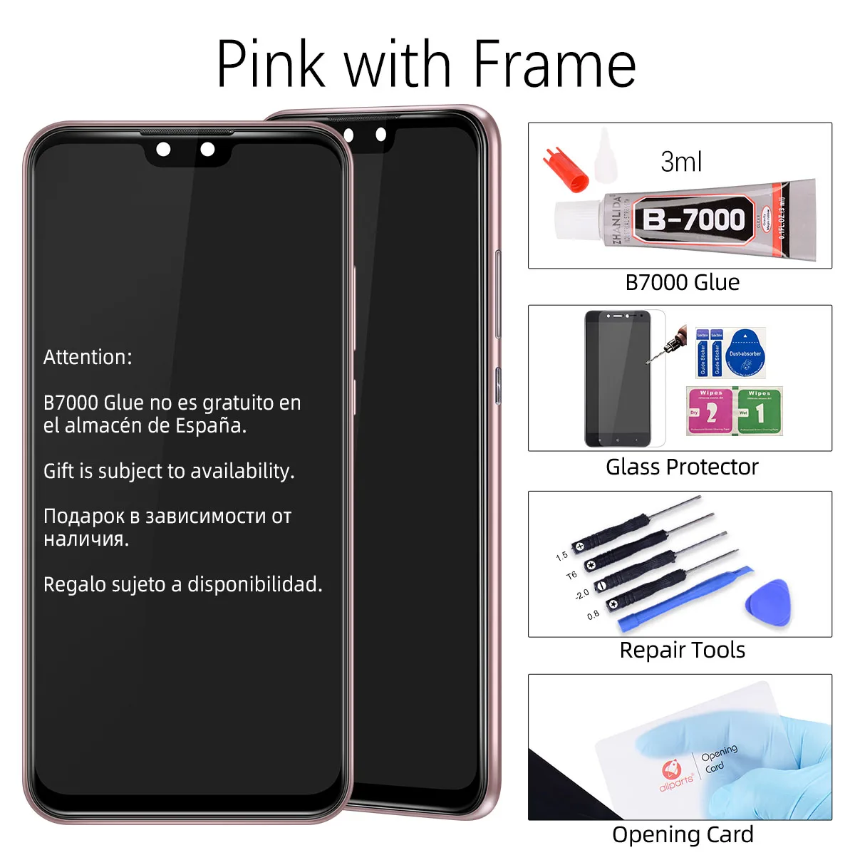 Pink with Frame Дисплей для huawei Y9 ЖК-дисплей Дисплей Сенсорный экран дигитайзер для huawei наслаждаться 9 Plus ЖК-дисплей JKM-LX1 JKM-LX2 JKM-LX3 ЖК-дисплей - Цвет: Pink with Frame