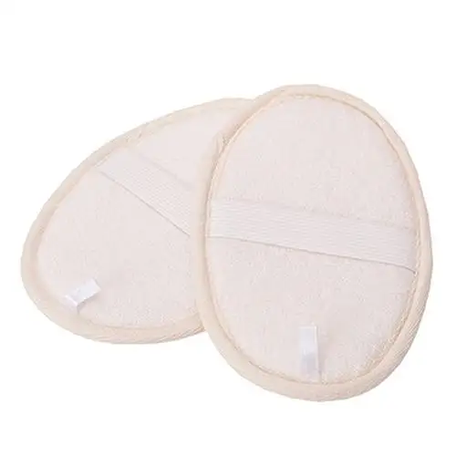 

Exfoliating Loofah Pad Loofa Sponge Scrubber Bath Spa Shower Brush Close Skin Sponge Brush Natural Washcloth Skin Massager